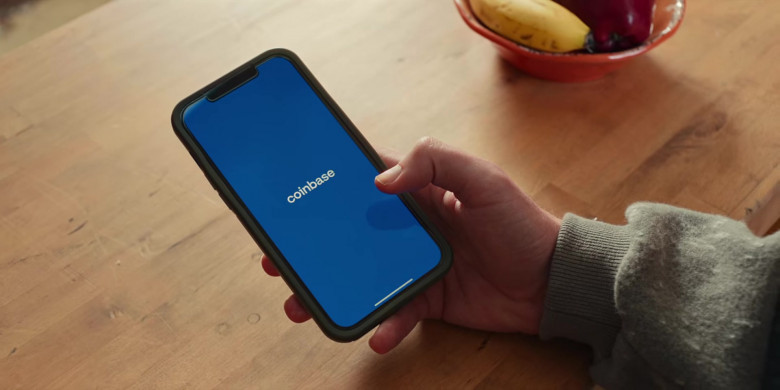 Coinbase Cryptocurrency Exchange Platform Mobile App in Light Switch by Charlie Puth (2022)