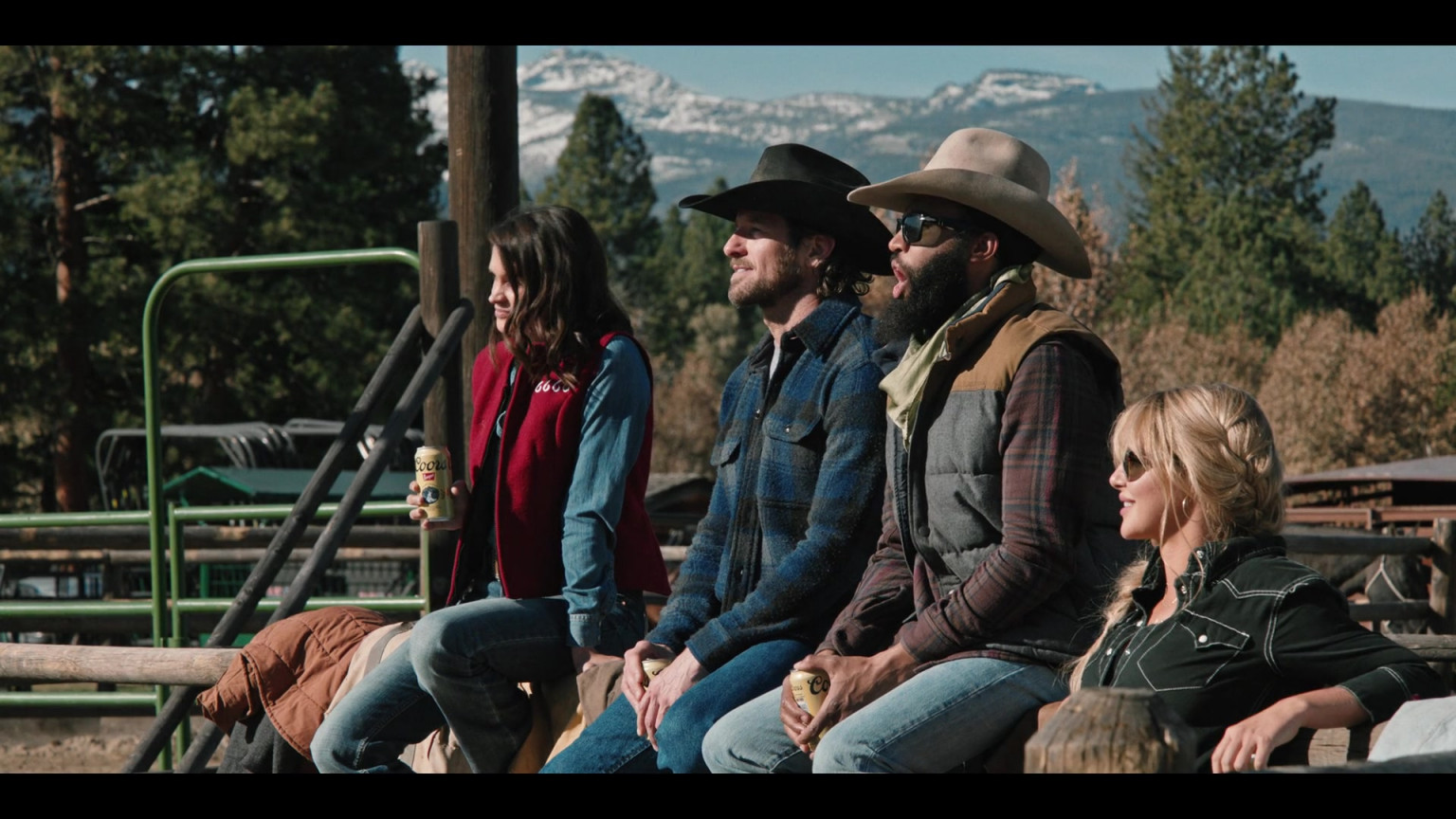 Coors Banquet Beer Enjoyed By Cast Members In Yellowstone S04E10 