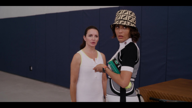Fendi Hat and Fila Top Worn by Nicole Ari Parker as Lisa Todd Wexley in And Just Like That… S01E07 Sex and the Widow (2)