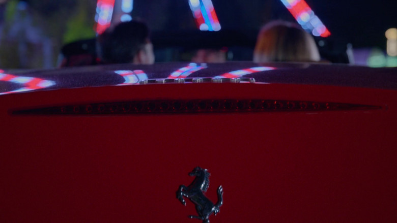 Ferrari Red Sports Car in Cobra Kai S04E08 Party Time (2021)