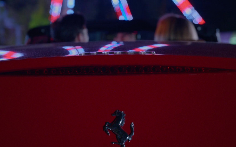 Ferrari Red Sports Car in Cobra Kai S04E08 Party Time (2021)