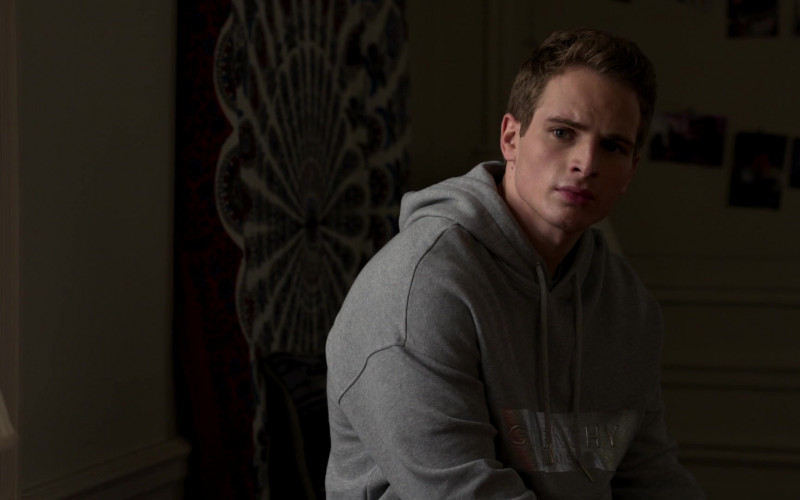 Givenchy Men’s Hoodie of Gianni Paolo as Brayden Weston in Power Book II Ghost S02E09 A Fair Fight (1)
