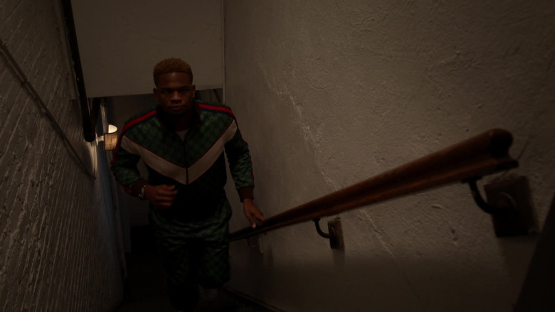 Gucci Men's Tracksuit in Power Book II Ghost S02E08 Drug Related (2)