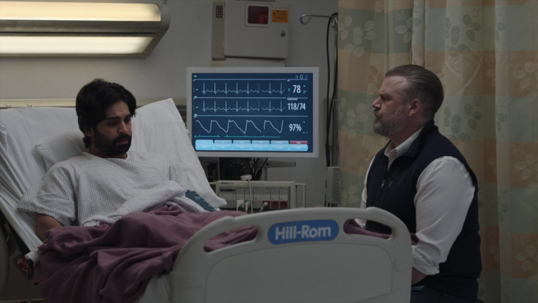 Hill-Rom Hospital Bed in New Amsterdam S04E14 … Unto the Breach (2022)