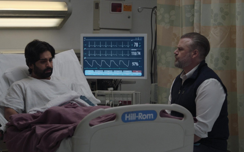 Hill-Rom Hospital Bed in New Amsterdam S04E14 … Unto the Breach (2022)