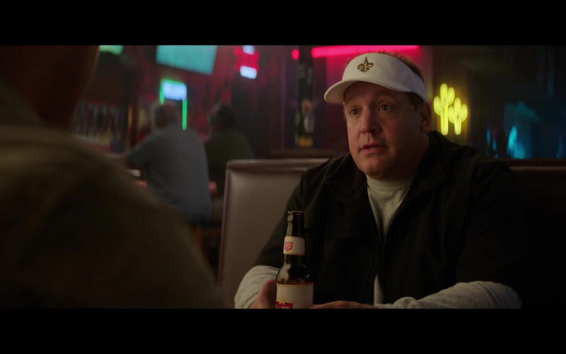 Lone Star Beer Enjoyed by Kevin James as Sean Payton in Home Team (2022)
