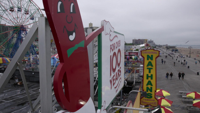 Nathan's Famous Fast Food Restaurant in Power Book II Ghost S02E08 Drug Related (1)