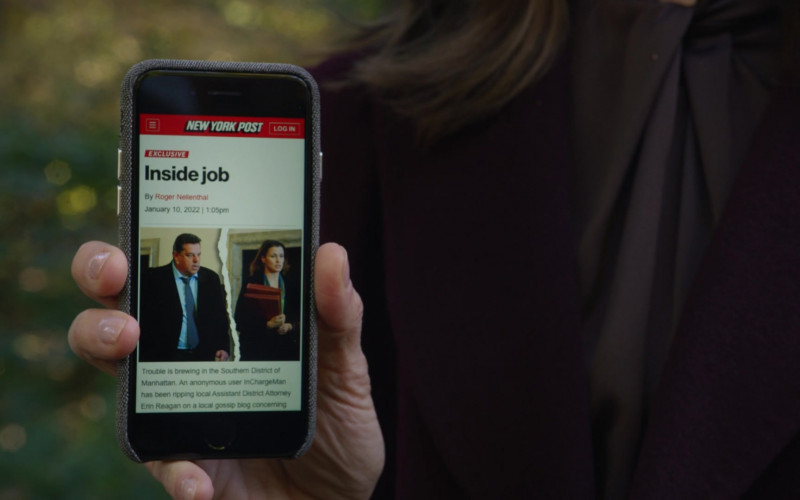 New York Post Website in Blue Bloods S12E11 On the Arm (2022)