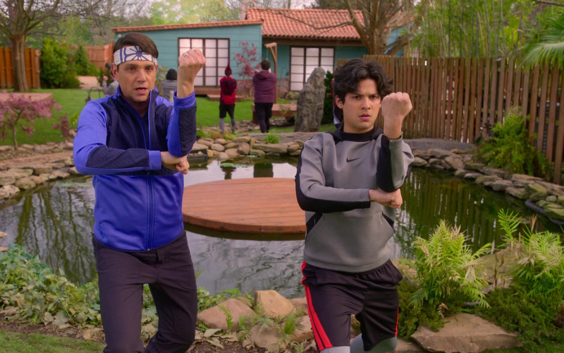 Nike Men’s Sweatshirt of Xolo Maridueña as Miguel Diaz in Cobra Kai S04E04 Bicephaly (2021)