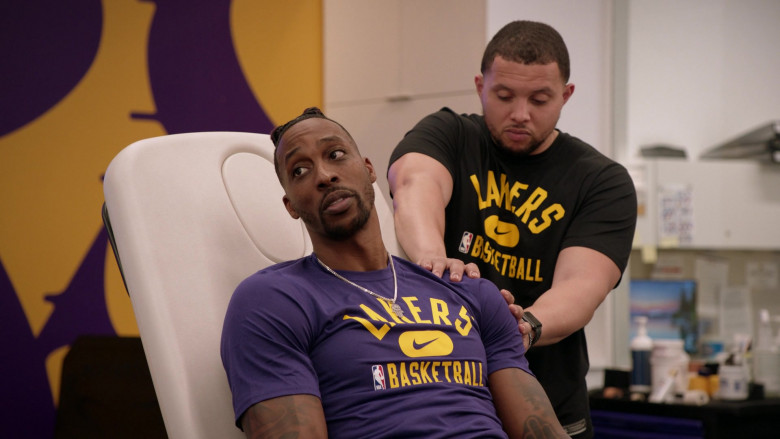 Nike NBA Lakers T-Shirts in Black-ish S08E04 Hoop Dreams (1)