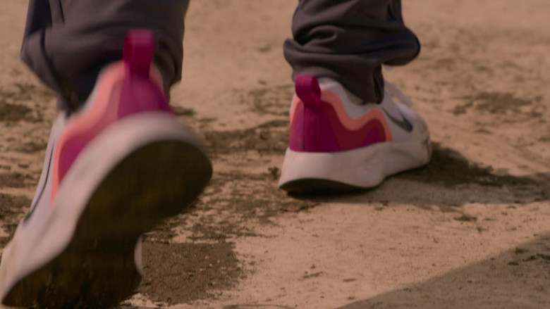 Nike Women's Sneakers of Mary Mouser as Samantha LaRusso in Cobra Kai S04E03 Then Learn Fly (2021)