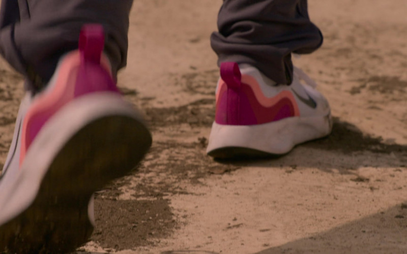 Nike Women's Sneakers of Mary Mouser as Samantha LaRusso in Cobra Kai S04E03 Then Learn Fly (2021)