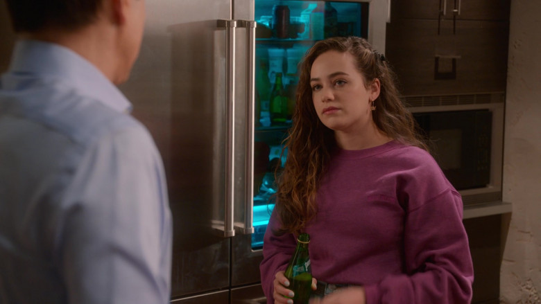 Perrier Water Bottle of Mary Mouser as Samantha LaRusso in Cobra Kai S04E05 (1)