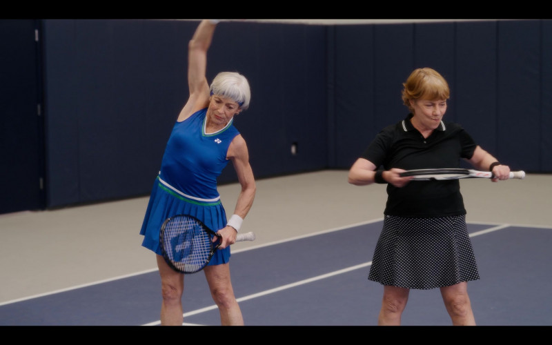 Prince Tennis Racquet in And Just Like That... S01E07 "Sex and the Widow" (2022)