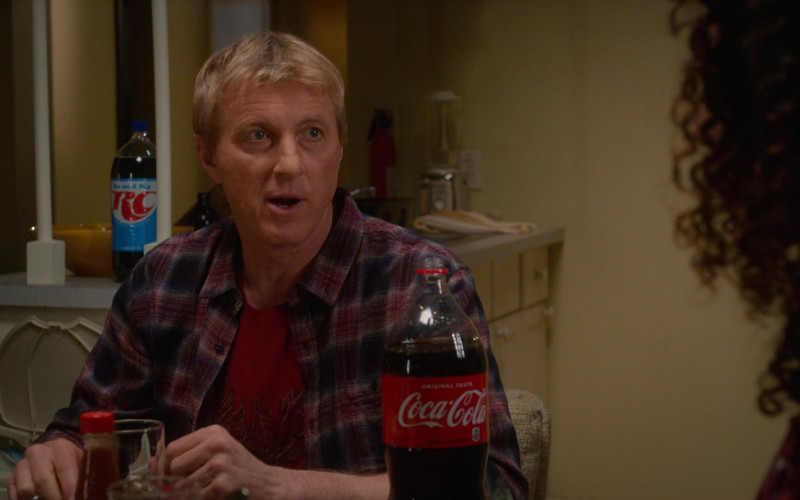 RC Cola and Coca-Cola Drinks in Cobra Kai S04E01 Let's Begin (2021)