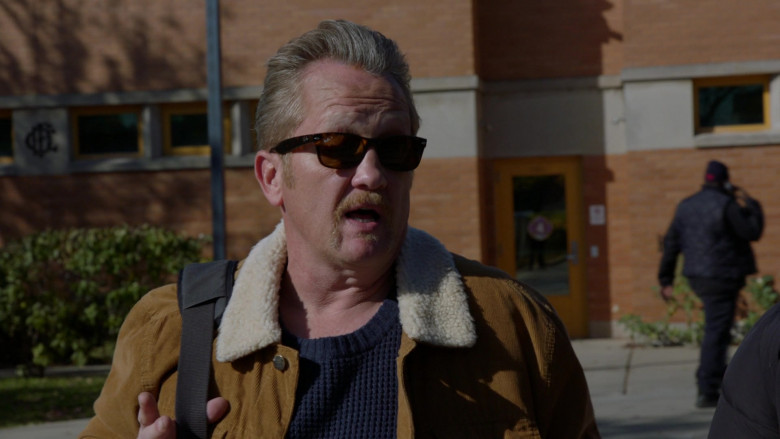 Ray-Ban Men's Sunglasses of Christian Stolte as Randall McHolland in Chicago Fire S10E10 Back With a Bang (2022)