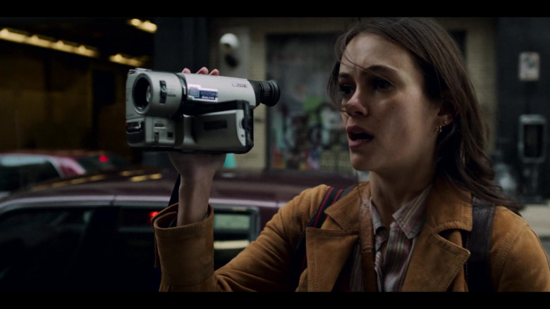Sony Camcorder of Dina Shihabi as Melody Pendras in Archive 81 S01E01 Mystery Signals (1)