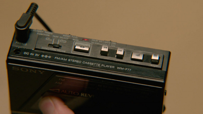 Sony FM-AM Stereo Cassette Player WM-F77 in Cobra Kai S04E05 Match Point (2021)