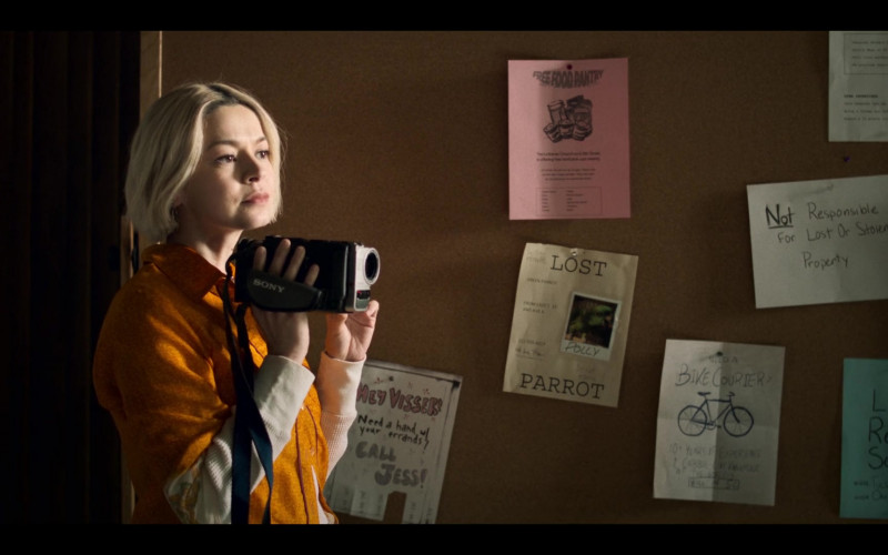 Sony Handycam Camcorder Used by Julia Chan as Anabelle in Archive 81 S01E03 Terror in the Aisles (2022)