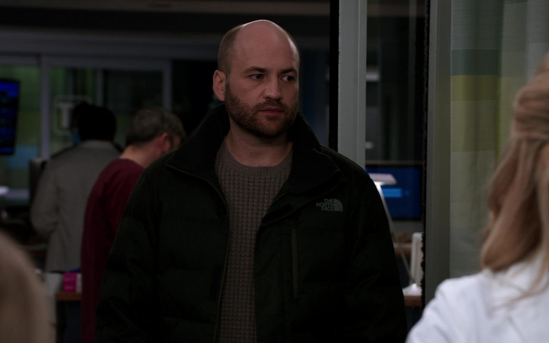 The North Face Men’s Jacket in Chicago Med S07E12 What You Don’t Know Can’t Hurt You