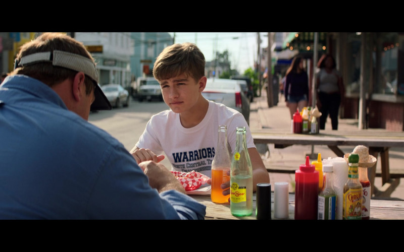 Topo Chico Sparkling Mineral Water and Cholula Hot Sauce in Home Team (2022)