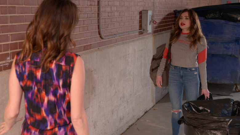 Vans Women’s Sweatshirt of Peyton List as Tory Nichols in Cobra Kai S04E04 Bicephaly (1)