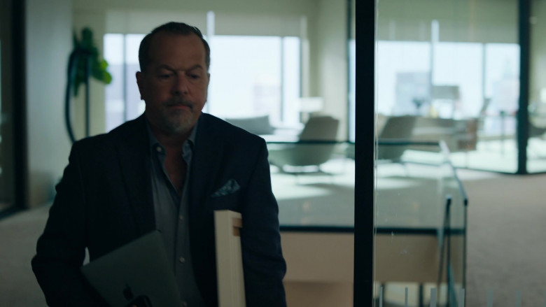 Apple MacBook Laptop of David Costabile as Mike ‘Wags’ Wagner in Billions S06E03 STD 2022 (4)