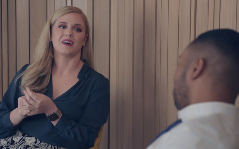 Apple Watch of Harriet Dyer as Sadie in American Auto S01E07 Recall (2022)