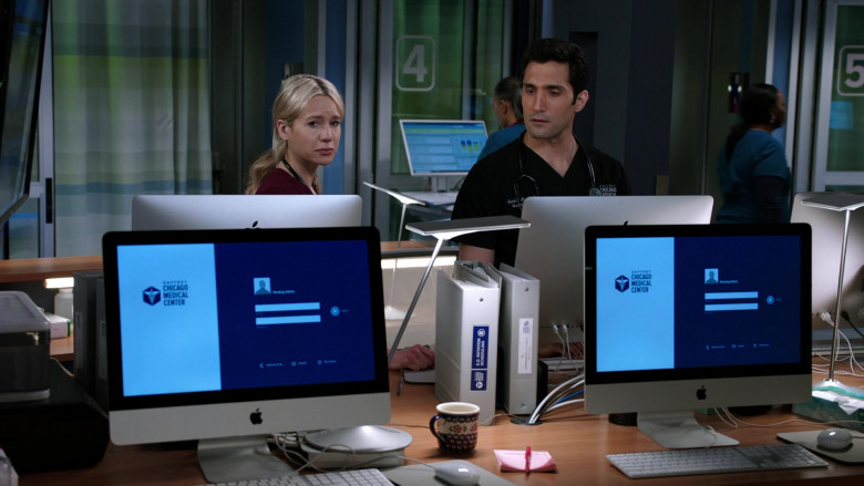 Apple iMac Computers in Chicago Med S07E13 Reality Leaves a Lot to the Imagination (2)