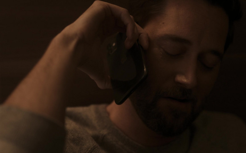 Apple iPhone Smartphone of Ryan Eggold as Dr. Max Goodwin in New Amsterdam S04E15 Two Doors (2022)