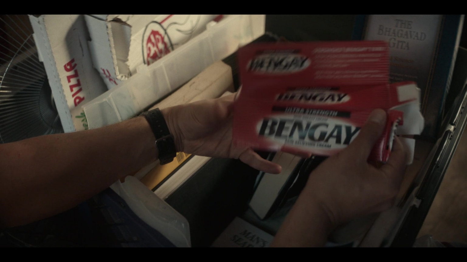 BENGAY Topical Analgesic Heat Rub In Pam & Tommy S01E01 "Drilling And