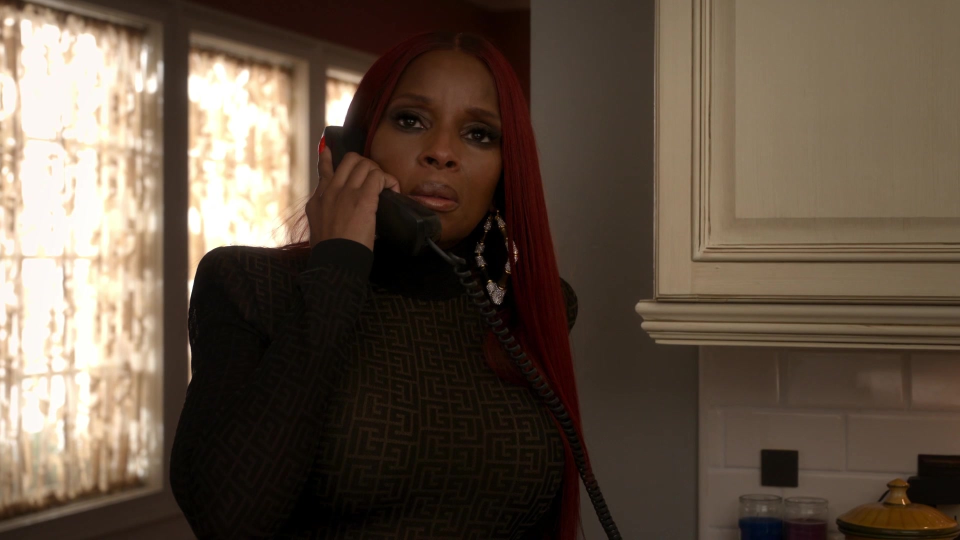 Simone I. Smith Earrings worn by Monet (Mary J. Blige) as seen in Power  Book II: Ghost Tv show (S02E10)