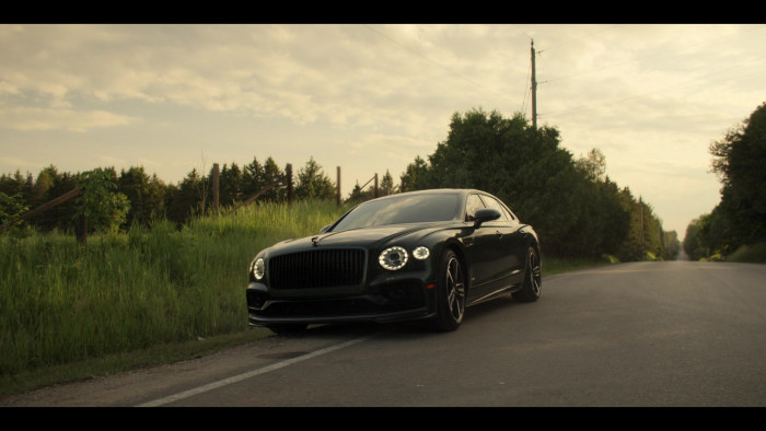 Bentley Flying Spur Green Car In Reacher S01E05 