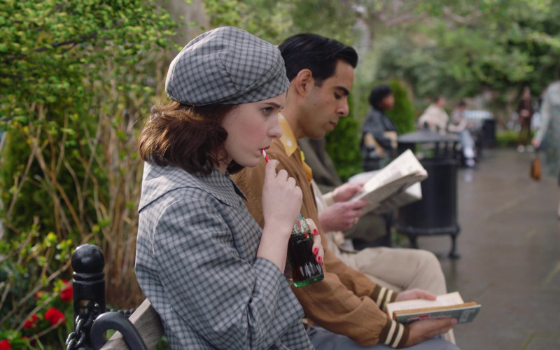 Coca-Cola Soda Enjoyed by Rachel Brosnahan as Miriam ‘Midge' Maisel in The Marvelous Mrs. Maisel S04E04 Interesting People on Christopher Street (1)