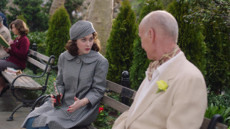 Coca-Cola Soda Enjoyed by Rachel Brosnahan as Miriam ‘Midge' Maisel in The Marvelous Mrs. Maisel S04E04 Interesting People on Christopher Street (2)