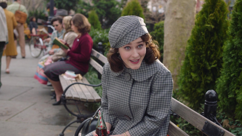 Coca-Cola Soda Enjoyed by Rachel Brosnahan as Miriam ‘Midge' Maisel in The Marvelous Mrs. Maisel S04E04 Interesting People on Christopher Street (3)