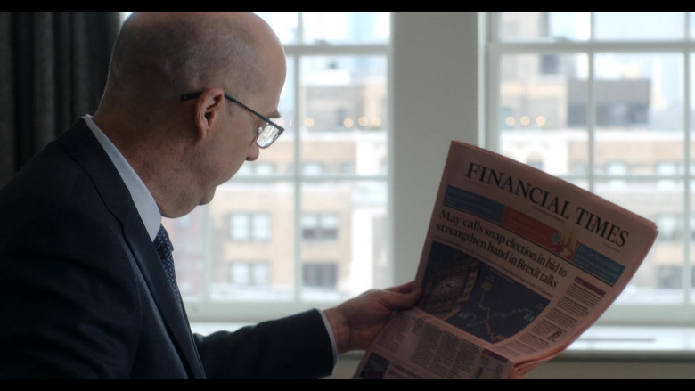 Financial Times Newspaper in Inventing Anna S01E04 A Wolf in Chic Clothing (2022)