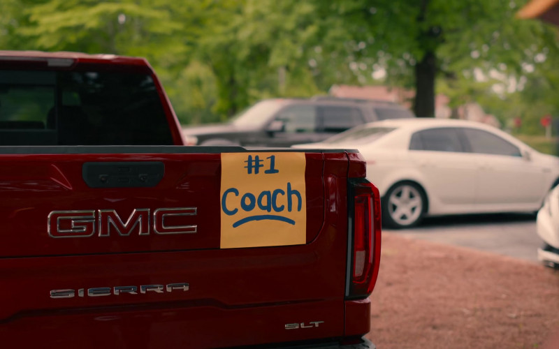 GMC Sierra Red Pickup Truck in Sweet Magnolias S02E03 The More Things Change (1)