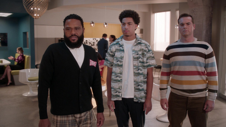 Givenchy Men's Cardigan Worn by Anthony Anderson as Andre ‘Dre' Johnson in Black-ish S08E07