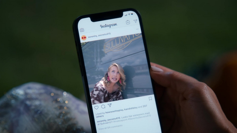 Instagram Social Network in Sweet Magnolias S02E10 If Thou Wilt, Remember (2022)