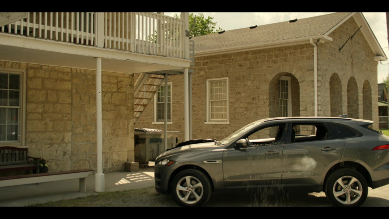 Jaguar F-Pace Car of Cast Member Alan Ritchson as Jack Reacher in Reacher S01E04 In a Tree (4)