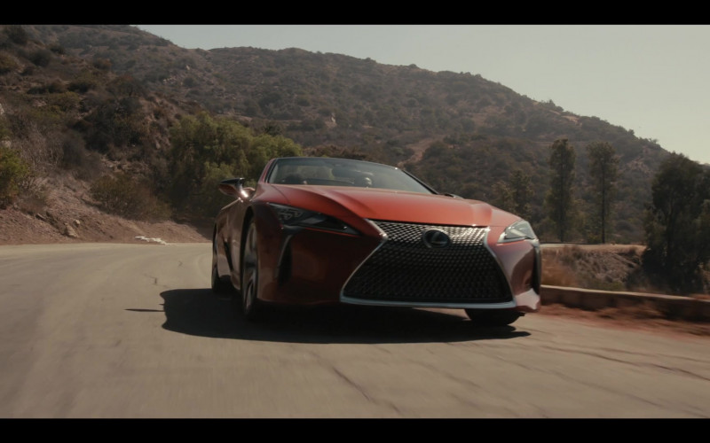Lexus LC Red Convertible Car in Bel-Air S01E01 Dreams and Nightmares (2022)