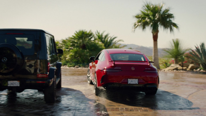 Mercedes-Benz G-Glass SUV and Mercedes-AMG GT Red Car in Promised Land S01E04 El Regalo (The Gift) (2022)
