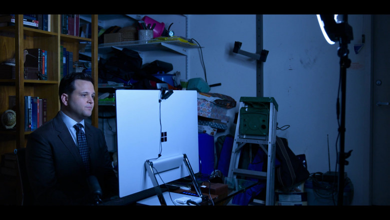 Microsoft Surface Studio Computer of Derek DelGaudio as Bradley Hasling in Kimi (2022)