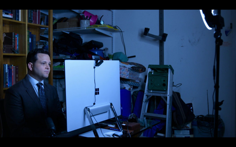 Microsoft Surface Studio Computer of Derek DelGaudio as Bradley Hasling in Kimi (2022)