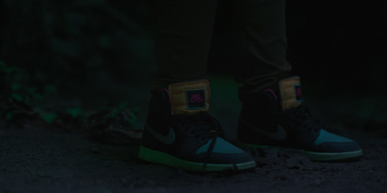 Nike AJ 1 Tokyo BioHack High Top Sneakers Worn by Ja’Siah Young as Dion Warren in Raising Dion S02E08 ISSUE #208 Who You Are (