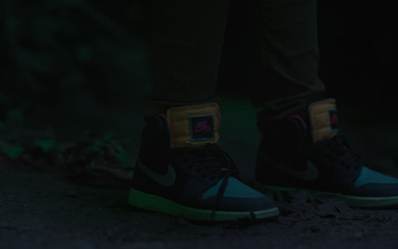Nike AJ 1 Tokyo BioHack High Top Sneakers Worn by Ja’Siah Young as Dion Warren in Raising Dion S02E08 ISSUE #208 Who You Are (
