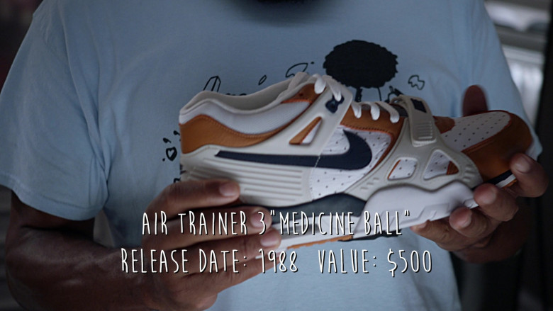 Nike Air Trainer 3 ‘Medicine Ball' Sneakers in Black-ish S08E07 Sneakers by the Dozen (2)