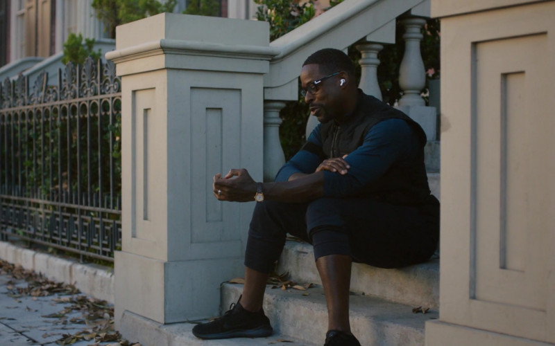 Nike Black Sneakers Worn by Sterling K. Brown as Randall Pearson in This Is Us S06E05 Heart and Soul (2022)
