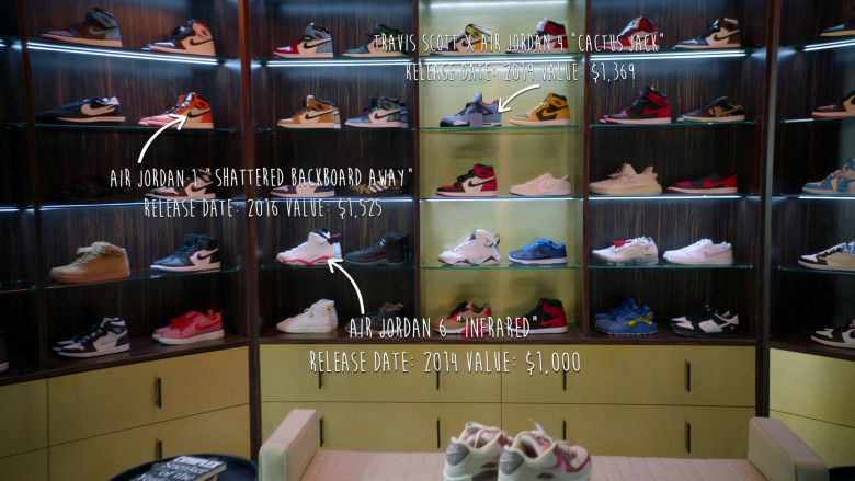 Nike Men's Shoe Collection of Reid Scott as Griffin in Black-ish S08E07 Sneakers by the Dozen (3)